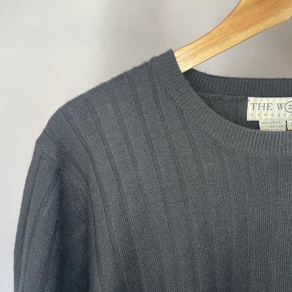 Black Knit T-Shirt - Picture 3 of 4